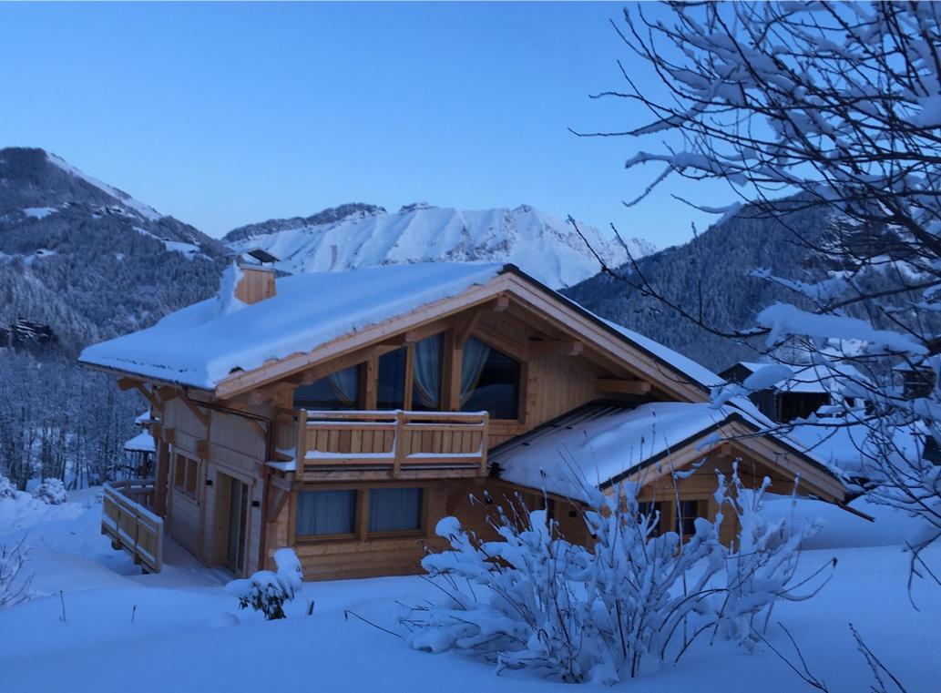 Chalet Nanook Notre-Dame-de-Bellecombe Exteriör bild