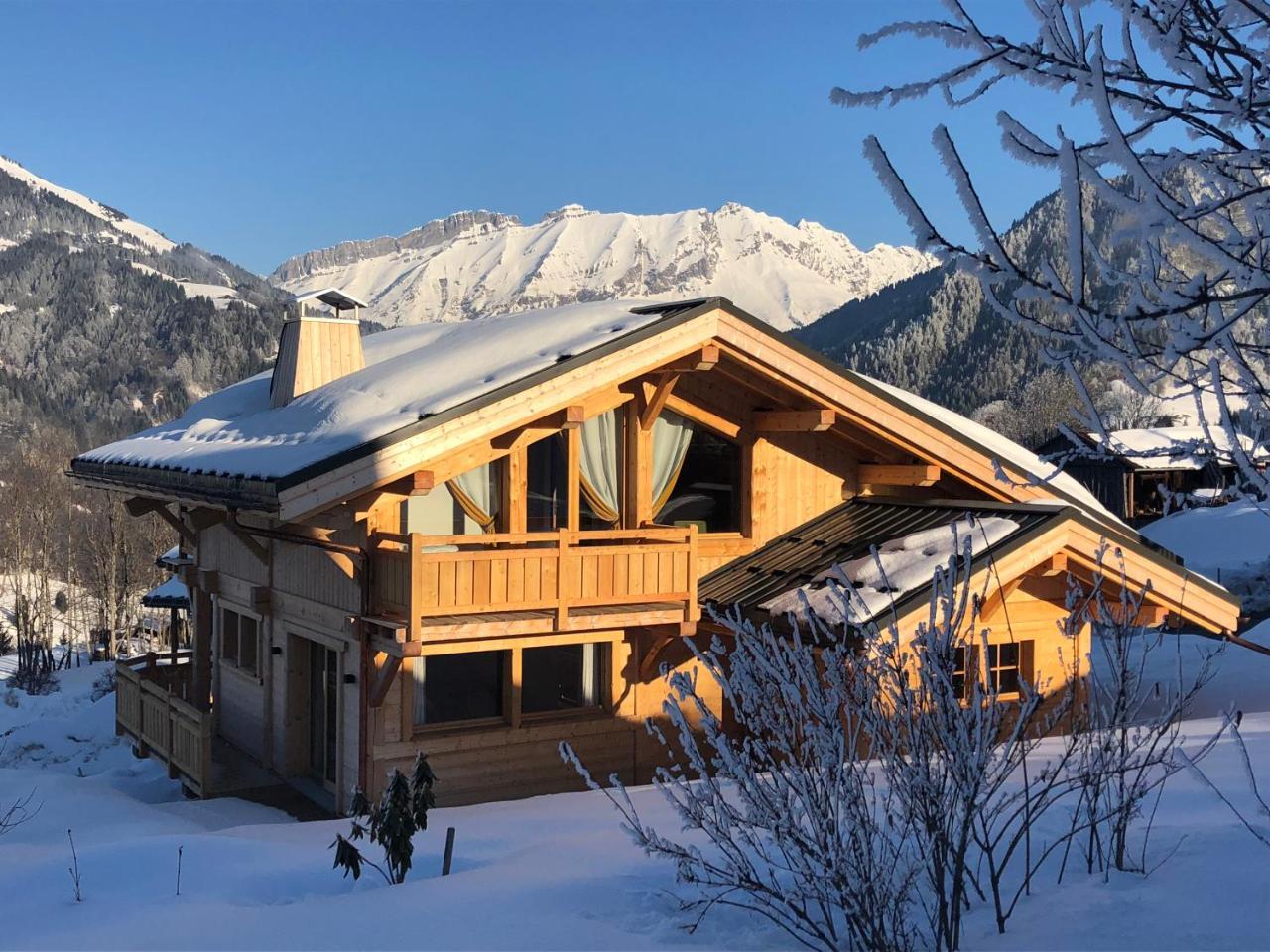 Chalet Nanook Notre-Dame-de-Bellecombe Exteriör bild