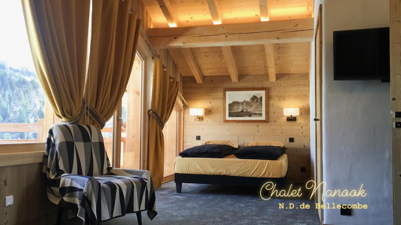 Chalet Nanook Notre-Dame-de-Bellecombe Exteriör bild